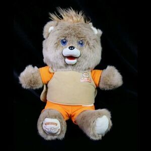 2017 TEDDY RUXPIN Animated Plush Talking Storytelling Bear Bluetooth LCD Eyes.